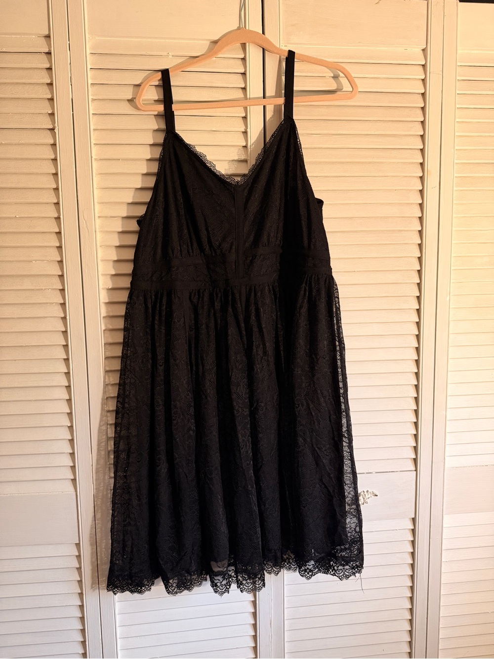 Torrid black lace dress